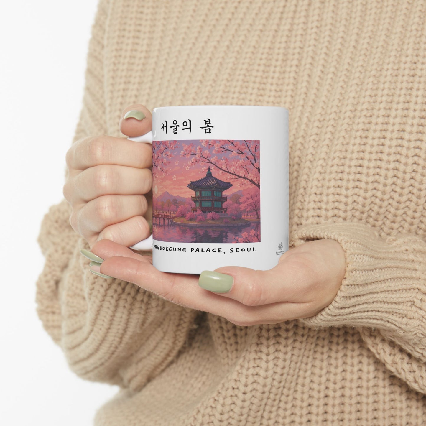 Spring in Seoul Aesthetic Mug